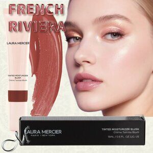 Laura Mercier Tinted Moisturizer Cream Blush* ~ French Riveria (Ruby) 15ml NIB